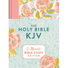 The Holy Bible Kjv: 5-Minute Bible Study Edition (Summertime Florals) - Hardcover
