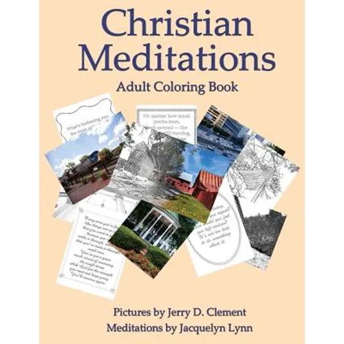 Christian Meditations: Adult Coloring Book - Paperback