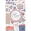 Weekly Meal Planner And Grocery List: Hardcover Book Family Food Menu Prep Journal With Sorted Grocery List - 52 Week 6 x 9 Hardbound Food Strategy No - Hardcover