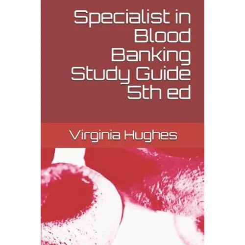 Specialist in Blood Banking Study Guide 5th ed - Paperback