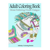 Adult Coloring Book: Stress Relieving Horse Designs - Paperback