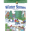 Creative Haven Winter Scenes Coloring Book - Paperback