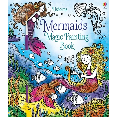 Mermaids Magic Painting Book - Paperback