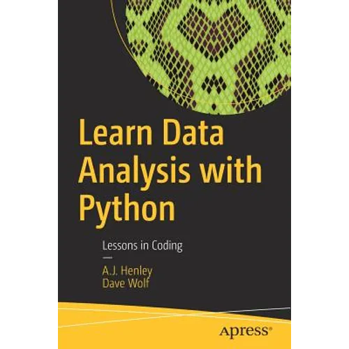 Learn Data Analysis with Python: Lessons in Coding - Paperback