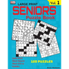 SENIORS Puzzle Book: 120 variety puzzles specially designed for adults - Paperback