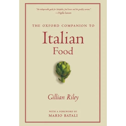 The Oxford Companion to Italian Food - Paperback