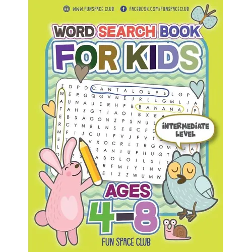Word Search Books for Kids Ages 4-8: Circle a Word Puzzle Books Word Search for Kids Ages 4-8 Grade Level Preschool, Kindergarten - 3 - Paperback