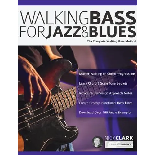 Walking Bass for Jazz and Blues - Paperback