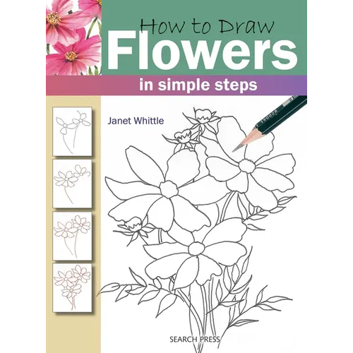 How to Draw Flowers in Simple Steps - Paperback