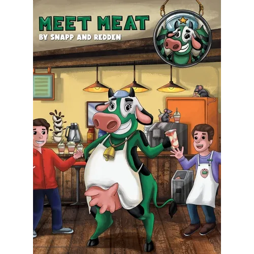 Meet Meat: A funny and cute rhyming book for kids ages 3-12 that helps teach important life lessons about overcoming fear, trusting in God and finding - Hardcover