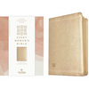 NLT Every Woman's Bible, Filament Enabled (Leatherlike, Soft Gold, Red Letter) - Imitation Leather