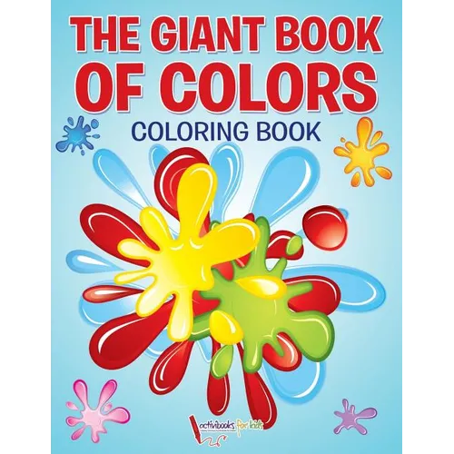 The Giant Book of Colors Coloring Book - Paperback