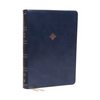 Nkjv, Reference Bible, Super Giant Print, Leathersoft, Blue, Red Letter Edition, Comfort Print: Holy Bible, New King James Version - Imitation Leather