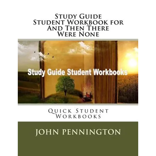 Study Guide Student Workbook for And Then There Were None: Quick Student Workbooks - Paperback