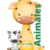 Animales: Diversión colorida de 4 a 7 años - Paperback