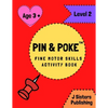 Pin & Poke Fine Motor Skills Activity Book Level 2: For Toddlers and Kids Ages 3+ with Shapes and Complex Designs Popular Activity in Montessori Class - Paperback