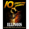 10 Treasure Legends! Illinois: Lost Gold, Hidden Hoards and Fantastic Fortunes - Paperback