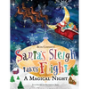 Santa's Sleigh Takes Flight! A Magical Night. - Paperback