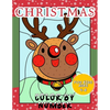 Christmas Color By Number for Kids Ages 4-8: Christmas Coloring Activity Book - Children Holiday Coloring Book with Large Pages - Paperback