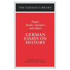 German Essays on History: Hegel, Ranke, Spengler, and Others - Paperback