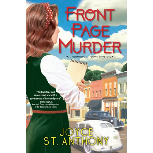 Front Page Murder - Hardcover