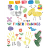My first finger drawings: Cute animals finger painted, easy to draw for toddlers or small kids - Paperback