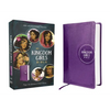 Niv, Kingdom Girls Bible, Full Color, Leathersoft, Purple, Comfort Print: Meet the Women in God's Story (Best Gift for Girls Ages 8-12 to Build Faith, - Imitation Leather