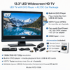 Naxa 13.3" 12Volt ACDC LED HDTV ATSC with DVD and Media Player & Car Package