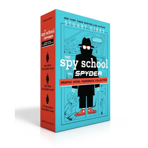 The Spy School vs. Spyder Graphic Novel Paperback Collection (Boxed Set): Spy School the Graphic Novel; Spy Camp the Graphic Novel; Evil Spy School th - Paperback