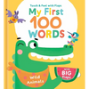 My First 100 Words Touch & Feel with Flaps - Wild Animals - Board Book