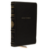 Kjv, Sovereign Collection Bible, Personal Size, Genuine Leather, Black, Thumb Indexed, Red Letter Edition, Comfort Print: Holy Bible, King James Versi - Leather