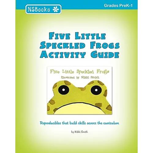 Five Little Speckled Frogs Activity Guide - Paperback