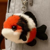 Kawaii Plush Koi Fish Keychain