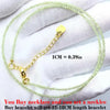 Fashion Faceted 2mm Beads Necklace | Mini Natural Stone Amethyst Quartz Agate Choker