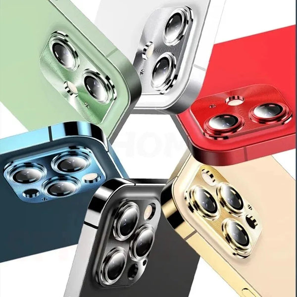 iPhone Titanium Metal Camera Cover Screen