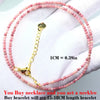 Fashion Faceted 2mm Beads Necklace | Mini Natural Stone Amethyst Quartz Agate Choker