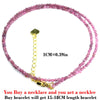 Fashion Faceted 2mm Beads Necklace | Mini Natural Stone Amethyst Quartz Agate Choker