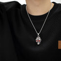Punk Style Steel Pendant Titanium Steel Necklace