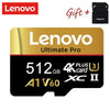 Lenovo High Endurance 512GB Micro TF SD TF Cards Memory Card SD Cards 256GB 32GB Secure Storage for Laptop/Camera/Smartphone