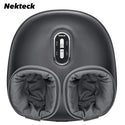 Nekteck Foot Massager Heating Therapy Air Compression Shiatsu Knead Roller Muscle Relaxation Electric Foot Massage Machine