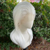 White Synthetic Lace Front Wigs