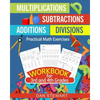 Multiplications, Divisions, Additions, Subtractions Workbook For 3rd and 4th Grades: Practical Math Exercises - Paperback