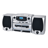Supersonic Bluetooth Audio System with Double Cassette Recorder & Built-In Mic