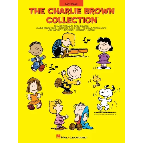 The Charlie Brown Collection Easy Piano Songbook National Federation of Music Clubs 2024-2028 Selection 18 Classic Peanuts Tunes by Vince Guaraldi Hal - Paperback