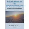 A Call for Inspection Unit for Research Students' Supervision - Paperback