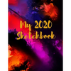 My 2020 Sketchbook: Spectacular 2020 Design! Trendy Awesome, High Quality Sketchbook Drawing Pad Paper for Your Most Explosive Year of Cre - Paperback