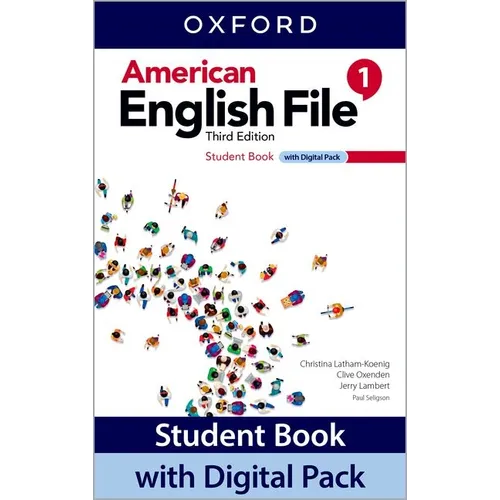 American English File 3e Student Book Level 1 Digital Pack - Paperback