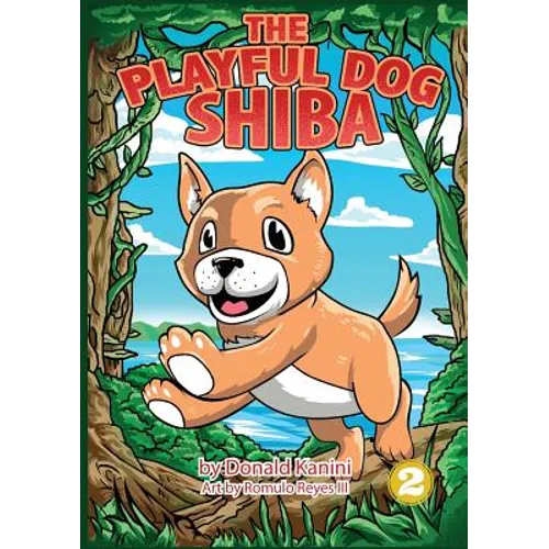 Playful Dog Shiba - Paperback