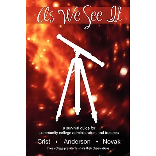 As We See It - Paperback