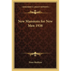 New Mansions for New Men 1938 - Paperback